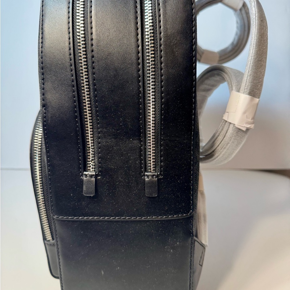 NWT. Michael Kors Jaycee Logo Backpack (Black). Beautiful full size MK backpack. - Picture 5 of 15
